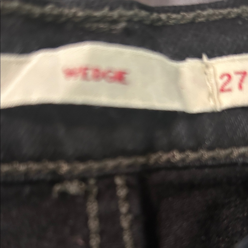 Levi's Wedge Black Classic Jean